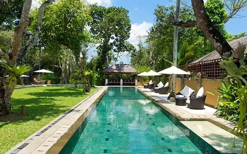 Luxurious 6 Bedroom Villa in Ubud with a Serene 25m Pool Oasis   Pool 2