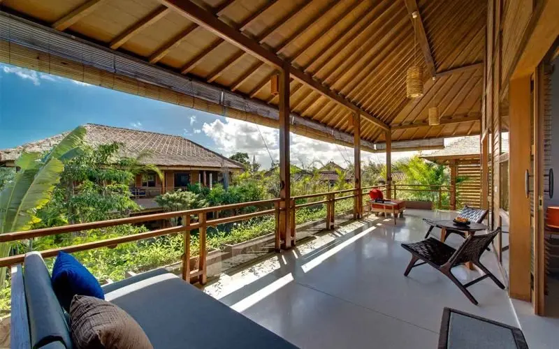 Balcony 6   Bedroom Villa With A Spectacular Oasis of Elegance and Tranquility in Seminyak